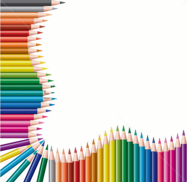 clip art borders pencils - photo #50