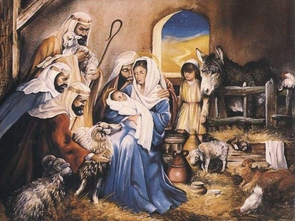 image créche de noel - nativity
