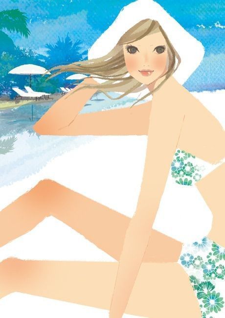 femme plage,été plage, bain de soleil,beauté,belle,bikini
