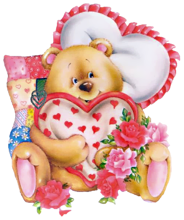 nounours saint valentin