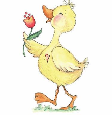 canard de Pâques-gif canard animé-Pâques-printemps
