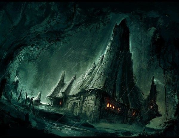 masure hante pour cras halloween