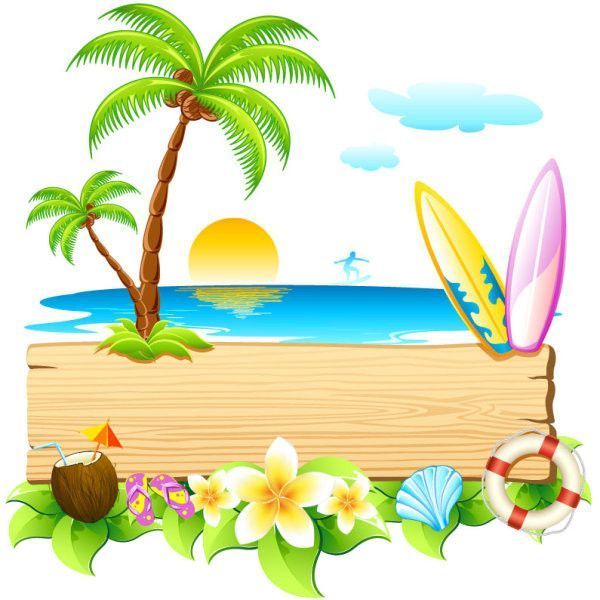 free summer clip art backgrounds - photo #23