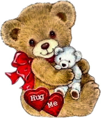 nounours saint valentin