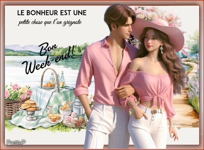Bon Week End Belle Image Amoureux Paysage t 